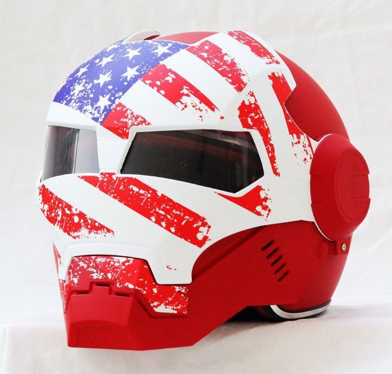 Masei Ironman 610 US Patriot Motorcycle Helmet | Motorcycle Helmets Store | PURE HELMET