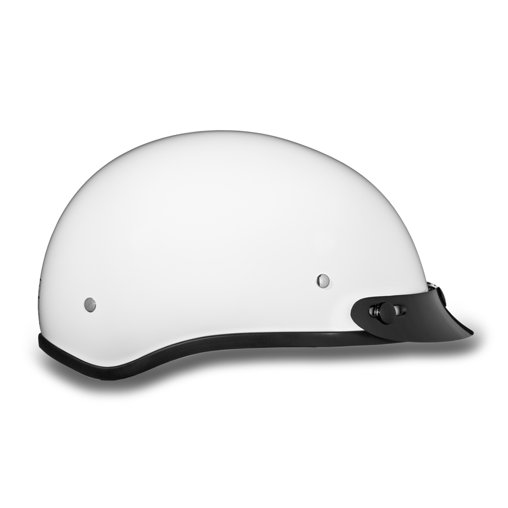 Daytona Skull D1-C Hi Gloss White Helmets Motorcycle Helmet