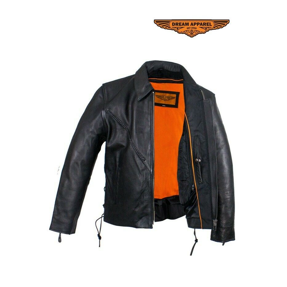 Women's Leather Motorcycle Jacket Bike Apparel with ...